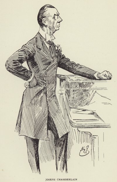 Józef Szambelan autorstwa Harry Furniss