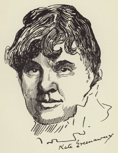 Kate Greenaway autorstwa Harry Furniss