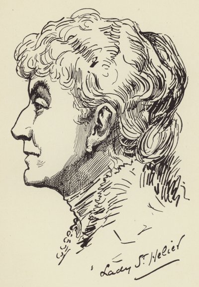 Pani Św. Helier autorstwa Harry Furniss