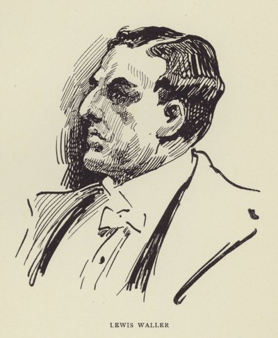 Lewis Waller autorstwa Harry Furniss