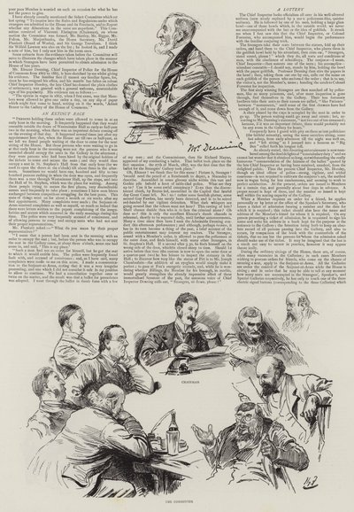 Życie w parlamencie, obcy w domu autorstwa Harry Furniss