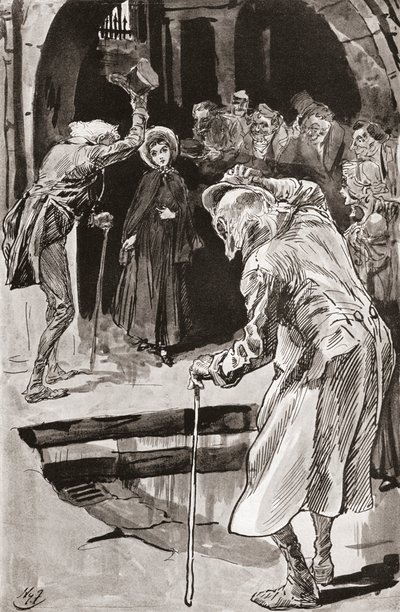 Mała Dorrit. Ilustracja Harry