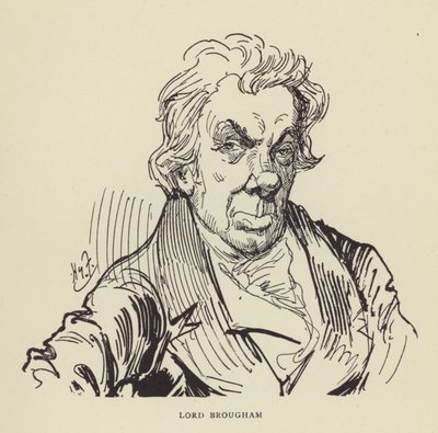 Lord Brougham autorstwa Harry Furniss
