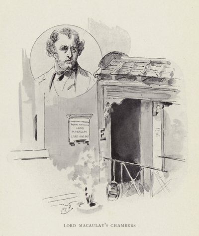 Komnaty Lorda Macaulaya autorstwa Harry Furniss