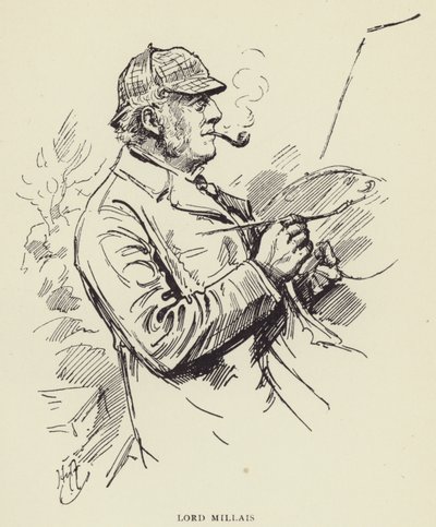 Lord Millais autorstwa Harry Furniss