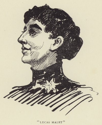 Lucas Malet autorstwa Harry Furniss
