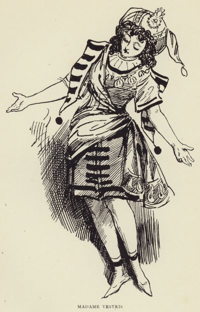 Madame Vestris autorstwa Harry Furniss