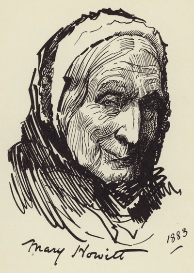 Mary Howitt autorstwa Harry Furniss