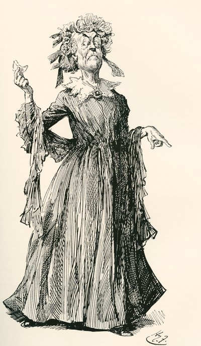 Ciotka pana F. Ilustracja Harry