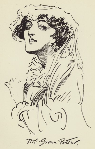 Pani Brown Potter autorstwa Harry Furniss