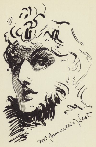 Pani Cornwallis Zachód autorstwa Harry Furniss