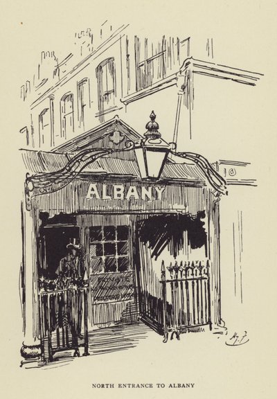 Północne wejście do Albany autorstwa Harry Furniss