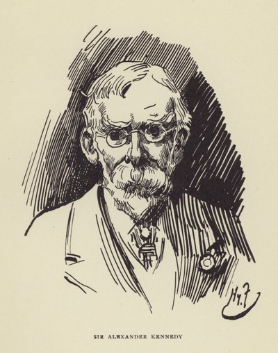 Sir Alexander Kennedy autorstwa Harry Furniss