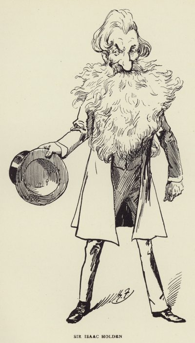 Sir Izaak Holden autorstwa Harry Furniss