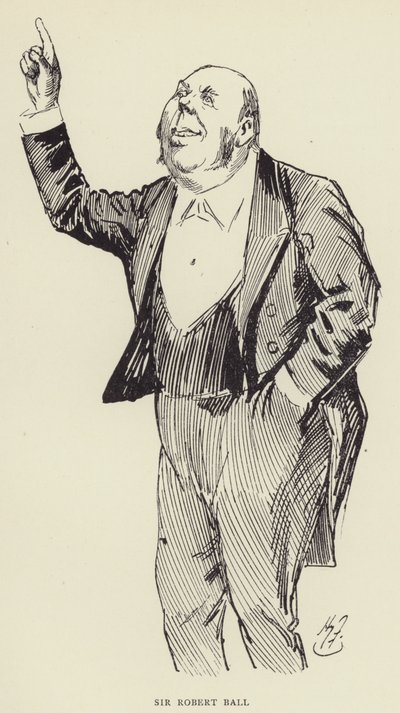 Sir Robert Ball autorstwa Harry Furniss