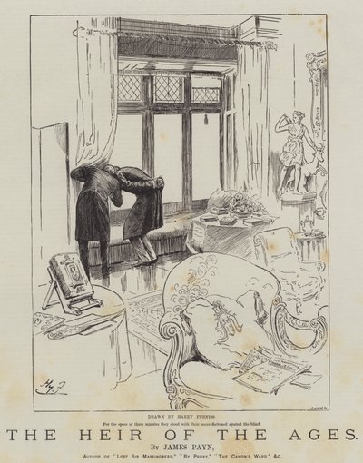 Dziedzic wieków — James Payn autorstwa Harry Furniss