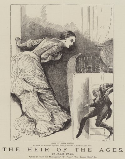 Dziedzic wieków — James Payn autorstwa Harry Furniss