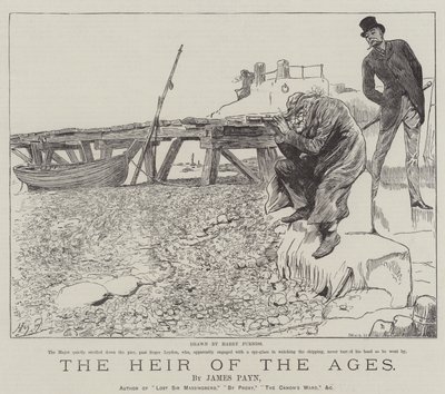Dziedzic wieków — James Payn autorstwa Harry Furniss