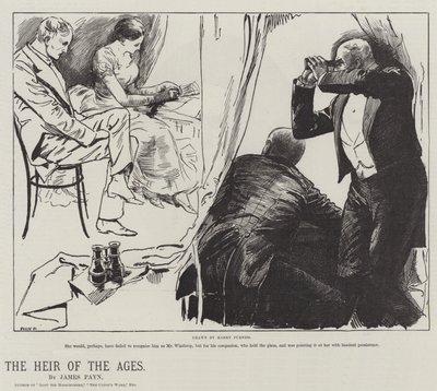 Dziedzic wieków — James Payn autorstwa Harry Furniss