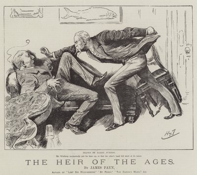 Dziedzic wieków — James Payn autorstwa Harry Furniss