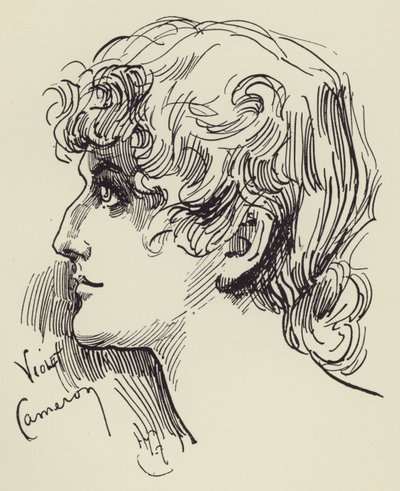 Fioletowy Cameron autorstwa Harry Furniss