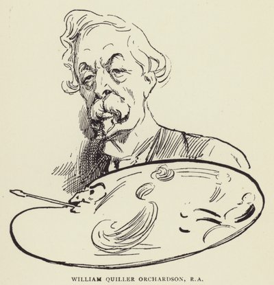 William Quiller Orchardson, RA autorstwa Harry Furniss