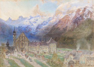 Wschód słońca w Engelburgu autorstwa Harry Goodwin