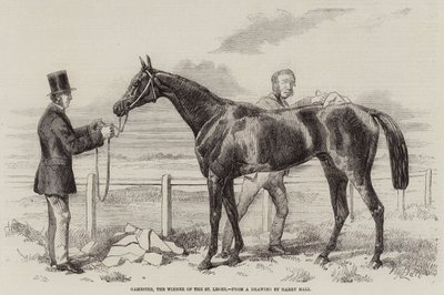 Gamester, zwycięzca St Leger autorstwa Harry Hall