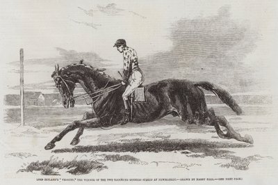 Vedette Lorda Zetlanda, zwycięzca dwóch tysięcy gwinei na Newmarket autorstwa Harry Hall