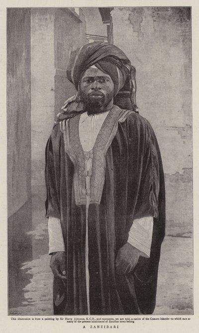 Zanzibarski autorstwa Harry Hamilton Johnston