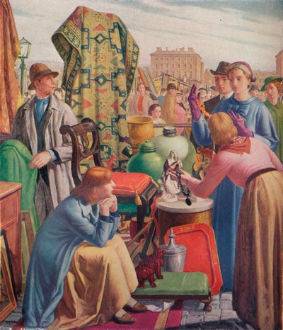 Targ Kaledoński, 1936 autorstwa Harry Morley