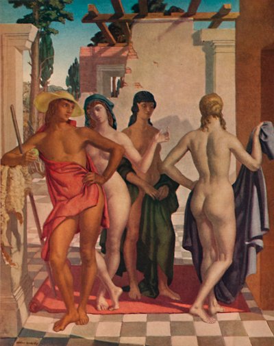 Wyrok Paryża, 1929, 1931 autorstwa Harry Morley