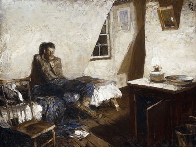 Stary Górnik autorstwa Harvey T. Dunn