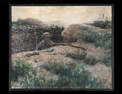 Wartownik autorstwa Harvey T. Dunn