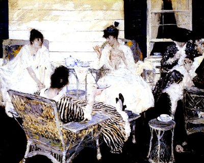 Herbaciane przyjęcie autorstwa Harvey T. Dunn