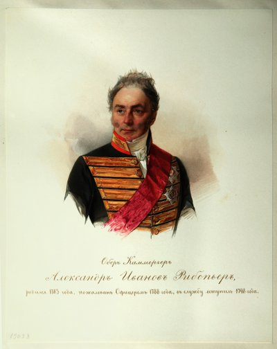 Portret Aleksandra Iwanowicza Ribeaupierre