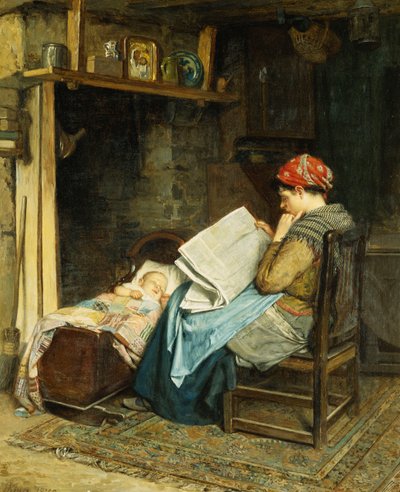 Poranna gazeta, 1878 autorstwa Haynes King