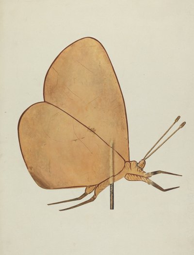 Wiatrowskaz motylkowy, ok. 1938. autorstwa Hazel Hyde