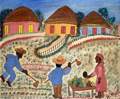 Rolnicy autorstwa Hector Hyppolite