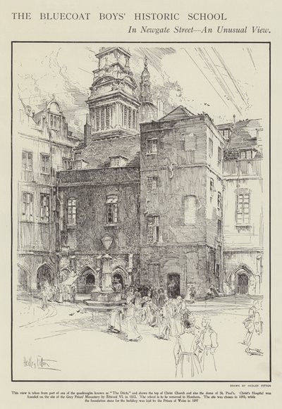 Historyczna szkoła Bluecoat Boys