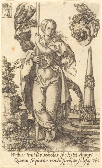 Jałmużna autorstwa Heinrich Aldegrever
