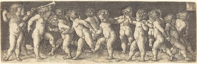 Tańczące dzieci autorstwa Heinrich Aldegrever