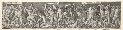 Hannibal walczący ze Scypionem autorstwa Heinrich Aldegrever