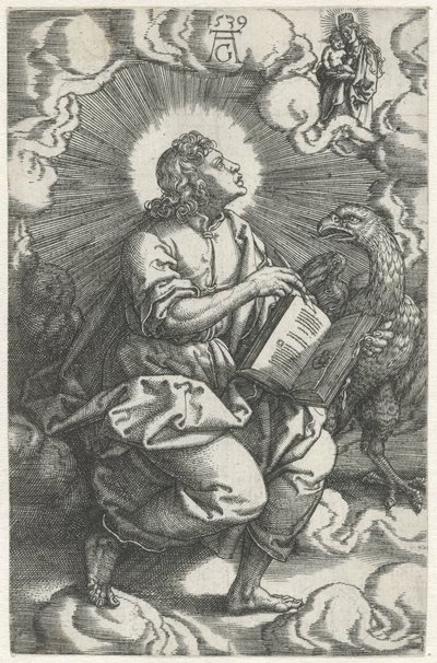 Johannes Czterech Ewangelistów (tytuł serii) autorstwa Heinrich Aldegrever