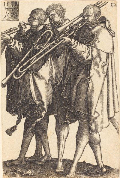 Duże tancerki ślubne autorstwa Heinrich Aldegrever