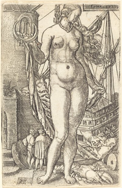 Luna autorstwa Heinrich Aldegrever