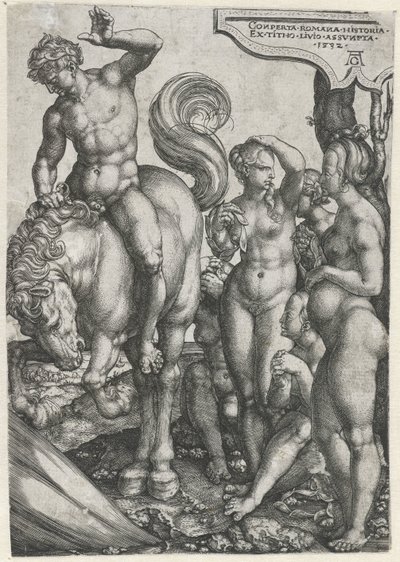 Marek Curtius autorstwa Heinrich Aldegrever