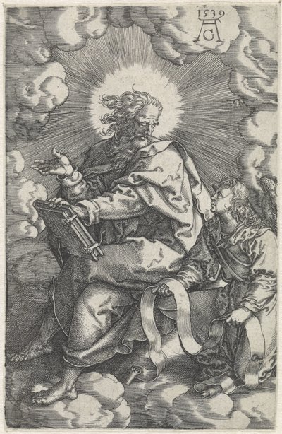 Mateusz Czterech Ewangelistów (tytuł serii) autorstwa Heinrich Aldegrever