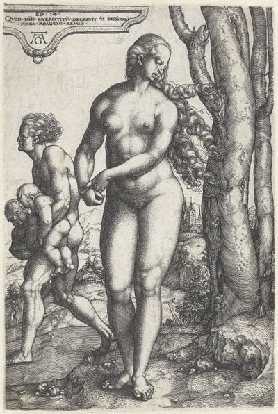 Rea Silvia autorstwa Heinrich Aldegrever