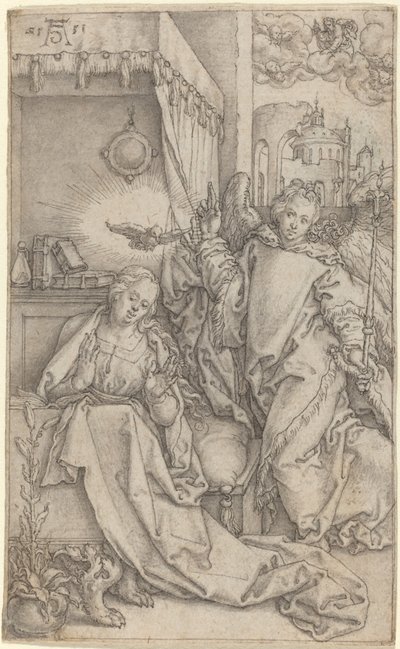 Zwiastowanie autorstwa Heinrich Aldegrever